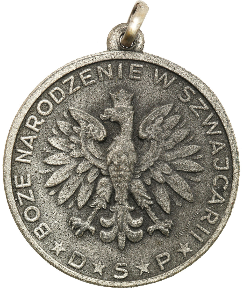 Medal Boże Narodzenie w Szwajcarii 1942